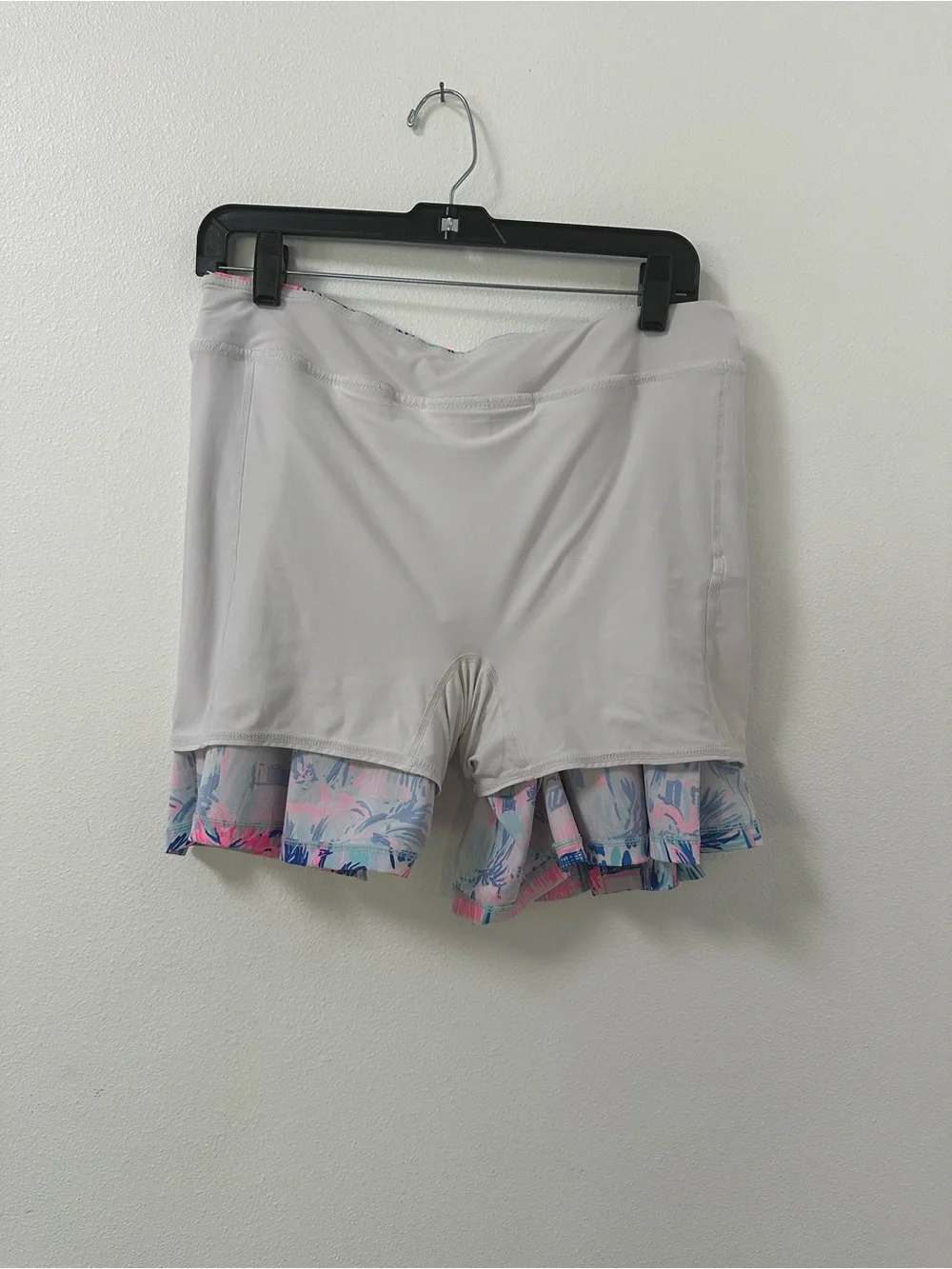 Lilly Pulitzer Luxletic Ravello Blue Perfect Match Frazer Short UPF 50 Size 10
